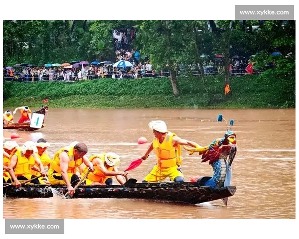 赛龙舟竞技激情澎湃传承传统文化掀起全民健身新热潮